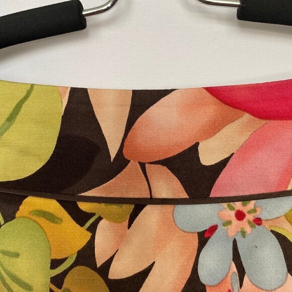 Talbots Multi Color Floral Stretch Pencil Skirt - Picture 2 of 12